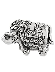 Sterling Silver Reflections Elephant Bead