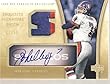 2005 Exquisite Collection Signature Patch # ESP-JE John Elway - Serial #d 06/10 - Denver Broncos (Autographed - Piece of Authentic 2 Color Patch)
