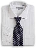 Herringbone Oxford Stripe Dress Shirt
