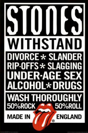 (24x36) Rolling Stones Declaration Music Poster Print