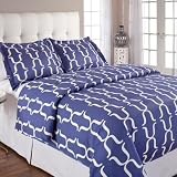 Echelon Brackets Full/Queen Duvet Cover Set, Twilight