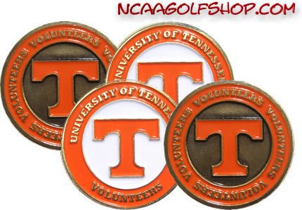 Tennessee Volunteers Golf Ball Markers