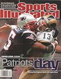 New England Wins 1st Super Bowl 2002 'Patriots Day' Sports Illustrated (Willie Mcginest, Kurt Warner Cover)