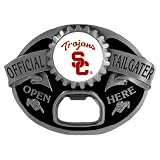 USC Trojans NCAA Bottle Opener Tailgater Belt Buckle