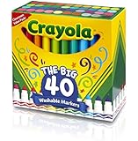 Crayola Broad Line Ultra-Clean Washable Markers (40 Count)