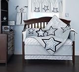 Mod Star 4 Piece Crib Set