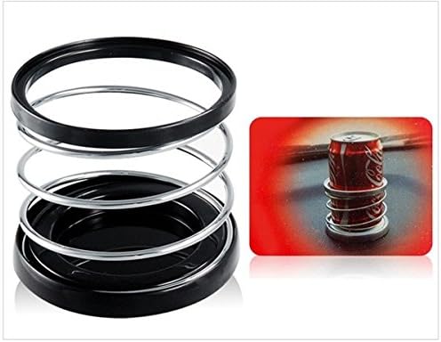 Car Cup Holder Drink Holder for Dashboard Bottle Stand Beverage Racks (Black)