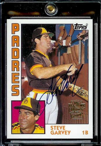 2004 Topps All-Time Fan Favorites Steve Garvey Autograph San Diego Padres Baseball Card - Mint Condition - Shipped In Protective Display Case!