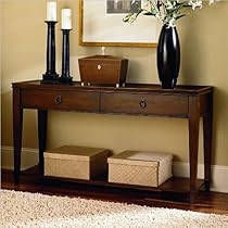 Big Sale Hammary Sunset Valley Sofa Table in Rich Mahogany