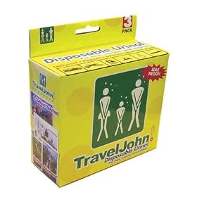 `Travel John Disp Urinary Pouch Bx/3