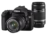 Canon EOS 40D Digital SLR Camera Kit (EOS 40D Camera, EF-S 18-55mm IS f 3.5-5.6 Lens and EF-S 55-250mm IS f 4.0-5.6 Lens)