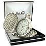 Colibri Pocket Watch Hunting Case with Chain Model #PWQ092008C
