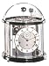 Hermle 22823-740352 - Nickel Plated Tellurium Mantle Clock