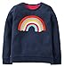 Fiream Girls Cotton Crewneck Cute Embroidery Sweatshirts