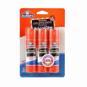 Elmer-s-Washable-Dissappearing-Purple-School-Glue-Sticks-3-Pack-22-grams-Each-E562-