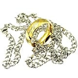Produkt-Bild: Schumann Design Herr der Ringe Der eine Ring Stahl vergoldet an Kette Edelstahl 1007-001