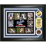Los Angeles Dodgers N.L.West Division Champs Celebration Photo Mint w/ Gold and Infield dirt coins