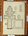 Antique Print C1800-1870 Plan Salisbury Cathedral