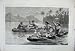 1880 Boat Race Market Tahiti Society Islands Mountains