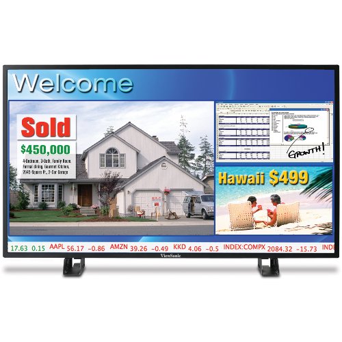 ViewSonic's CD5230 Thin Bezel 52-Inch Full HD 1080p Commercial Display ViewSonic's CD5230 Thin Bezel 52-Inch Full HD 1080p Commercial Display