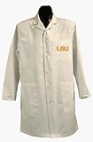Louisiana State ( LSU ) Tigers Long Lab Coat from GelScrubs ( with LSU Logo ) - B000BJFQBS