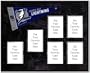 Tampa Bay Lightning Mini Pennant Plaque (No Cards)