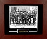 Century Collection Band Of Brothers Autographed Framed Photograph with Bullet Relic