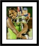 Serena Williams - 2007 Australian Open Final Trophy - Framed 8x10 Photograph