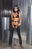 Elegant Moments Men's leather chaps w/ belt buckle closure