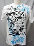 VOLCOM <strong>ボルコム</strong> CLUSTER BLUR S/S BASIC TEE 半袖　Tシャツ