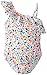 Osh Kosh Little Girls' Multi Colored Heart One Piece Swimsuit