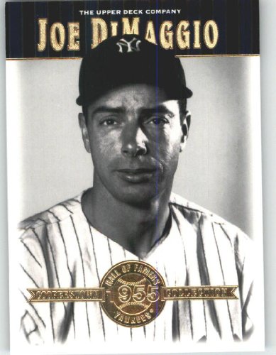 2001 Upper Deck Hall of Famers #46 Joe DiMaggio - New York Yankees (Baseball Cards)