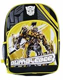 Transformers Backpack - Full Size Bumblebee School Backpack (Black / Yellow)