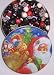 Gourmet Food : Scott's Cakes Licorice Bridge Mix in a Mini Santa's Toys Tin