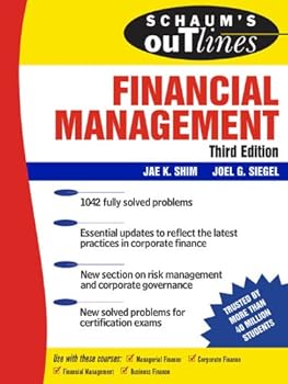 schaum's outline of financial management (schaum's outlines) - jae k shim