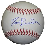Tommy Lasorda Autographed Official Major League Baseball W/PROOF, Picture of Tommy Signing For Us, Los Angeles Dodgers, World Series Champions