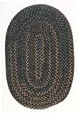 2' x 10' Oval Runner Midnight Carbon by Colonial Mills Midnight Collection MN46