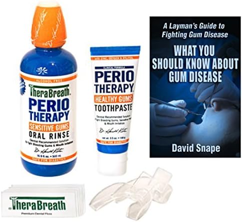 Periotherapy System Kit Bundled with Gum Disease Book - Learn About and Fight Gum Disease, Bleeding Gums and Gingivitis At the Same Time by PerioTherapy