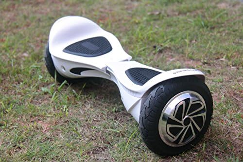 SHINYSIBLINGS 2 Wheel Self Balancing Electric Scooter New Design Self Blancing Drifting Board with Bluetooth Led Lights (white, 8 inch)