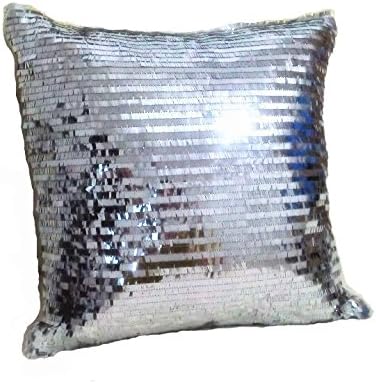 silver sequin throw pillows cushion wihout inner for wedding decorative throw pillows home decor