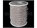 CleverDelights Ball Chain Spool - 330 Feet - 1.5mm Ball (Small) - Antique Silver (Platinum) Color - Bulk