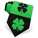 Shamrock by Wild Ties black polyester ties