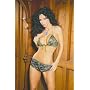 SeXy Bra Top Cheeky Shorts Set Camouflage Print
