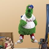 MLB Phillie Phanatic Phillies Mascot Vinyl Wall Graphic Decal Sticker Poster