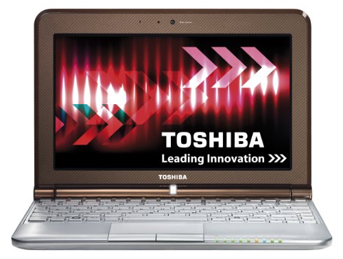 Toshiba Nb305-106 10.1 Inch Netbook (intel Atom N450 1.6ghz, 1gb, 250gb, 6 Cell Battery, Wlan, Bt, Webcam, Win 7 Starter (brown)) Picture
