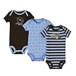 Just One Year- 3pk Bodysuit- Football
