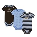 Just One Year- 3pk Bodysuit- Football