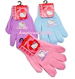 ONE Hello Kitty Gloves and Hello Kitty Pencil Bag Set