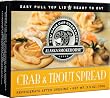 Alaska Smokehouse Crab & Trout Spread Serving  Design, 3.5 Ounce Boxes (Pack of 6)