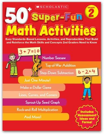 50+ Super-Fun Math Activities: Grade 2